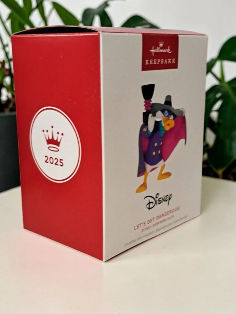 NIB Hallmark 2025 Darkwing Duck Let's Get Dangerous! Disney Ornament